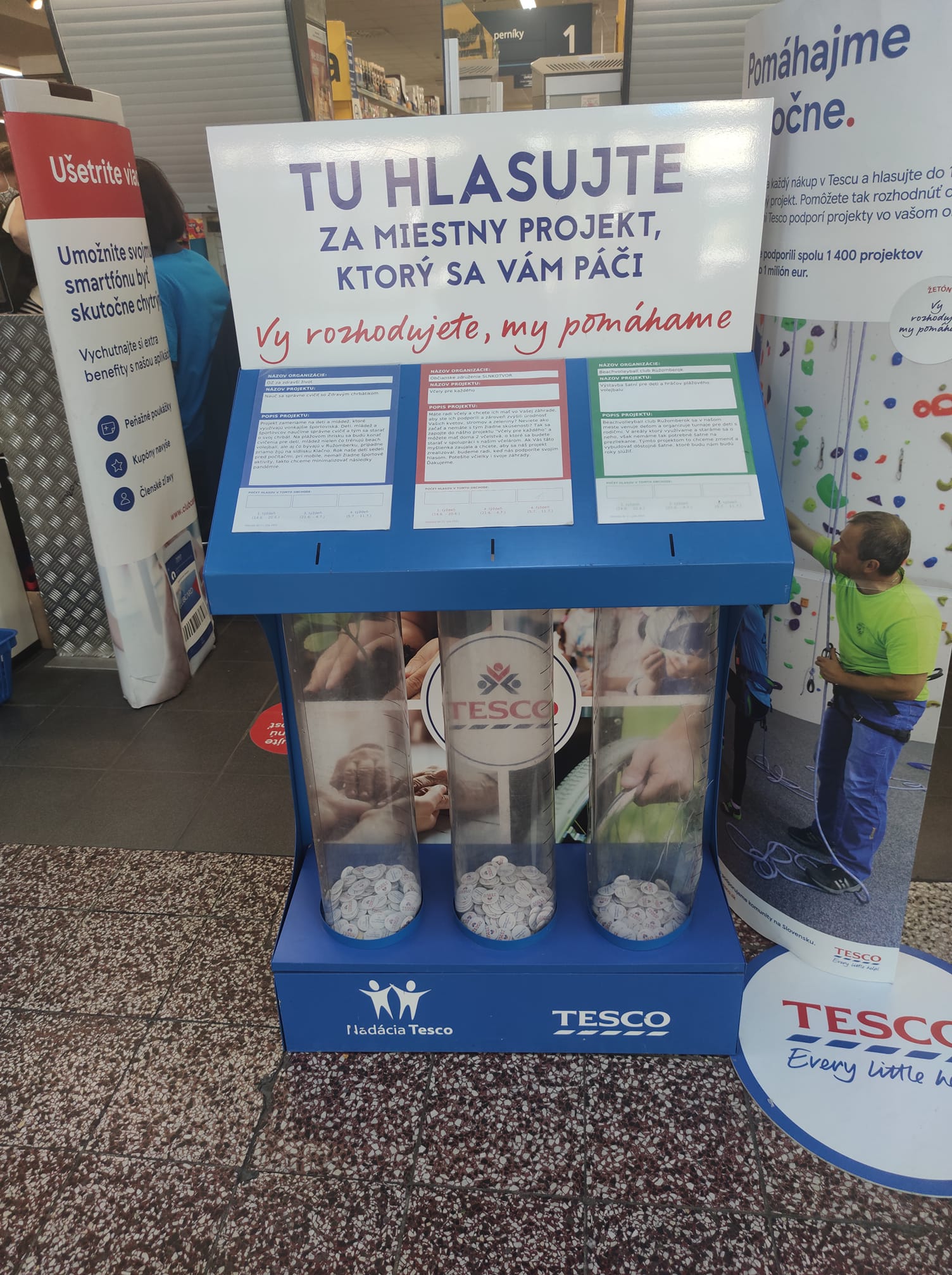 tesco projekt